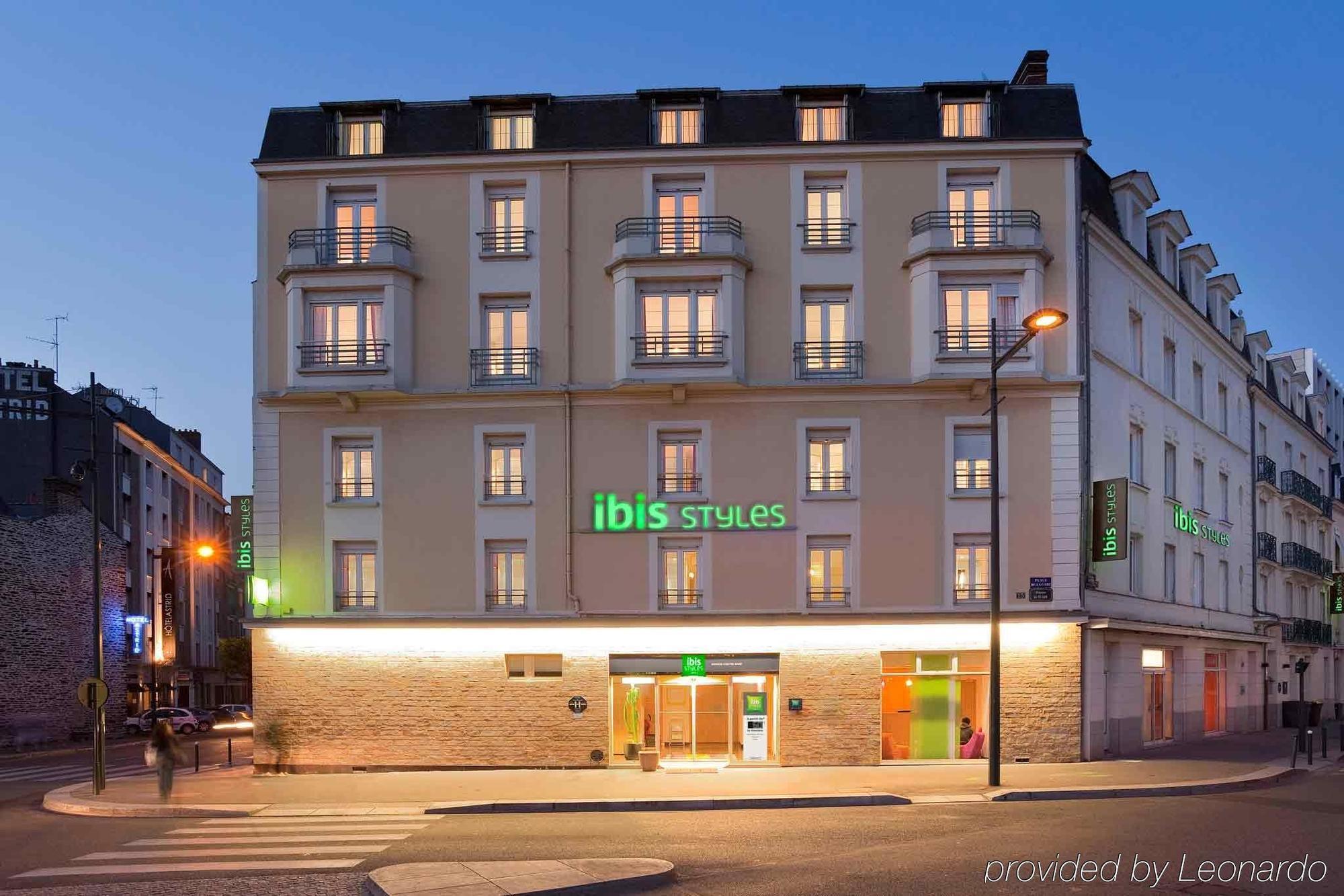 Ibis Styles Rennes Centre Gare Nord Hotel Exterior foto