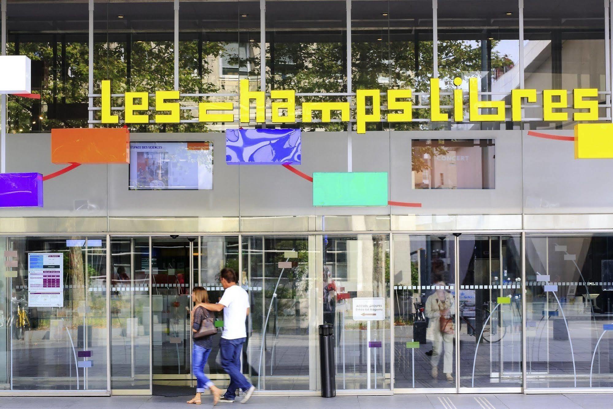 Ibis Styles Rennes Centre Gare Nord Hotel Exterior foto