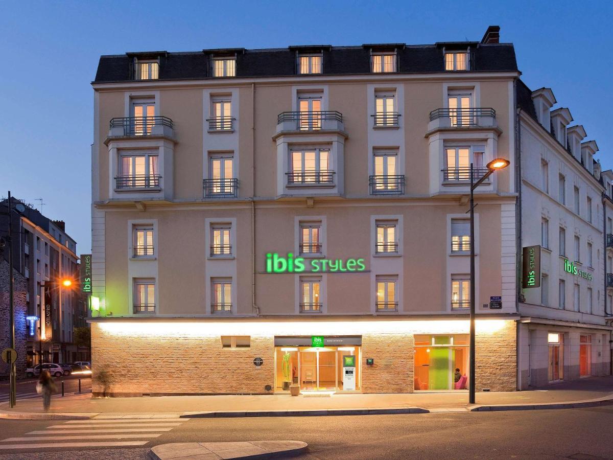 Ibis Styles Rennes Centre Gare Nord Hotel Exterior foto